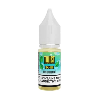 Twist Arctic Cool Mint Saltnic vape Juice - 10 Pack - Strength