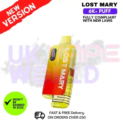 Triple Mango Lost Mary 6K Puff Pod Kit – Only £8.99