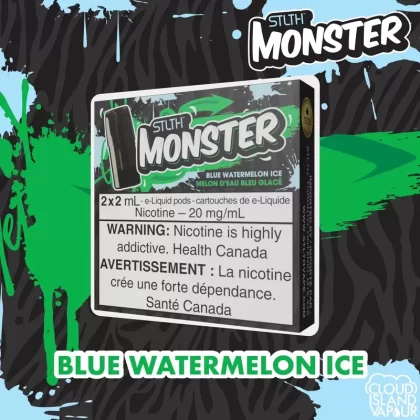 STLTH Monster Pod Pack – Blue Watermelon Ice