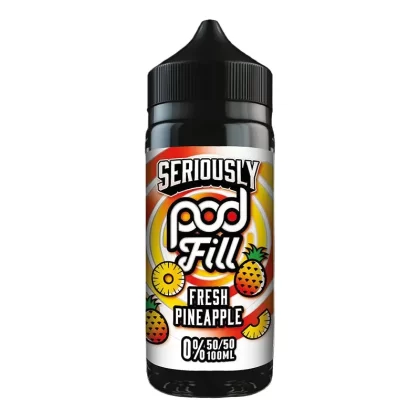 Fresh Pineapple By Seriously Pod Fill 100ml Shortfill - Vape Store