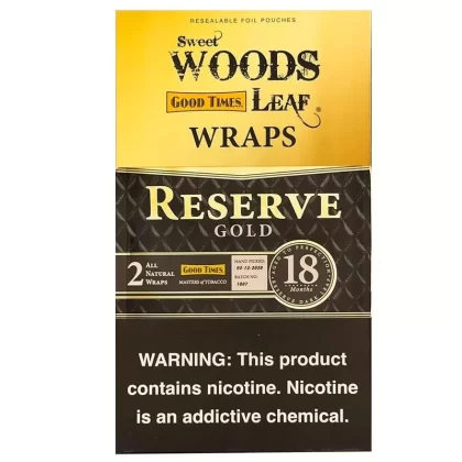 Sweet Woods Reserve Gold Leaf Wraps