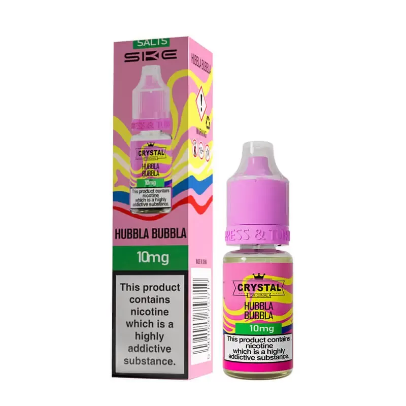 SKE Crystal Hubbla Bubbla Nic Salt E-liquid - Vapestreams Co