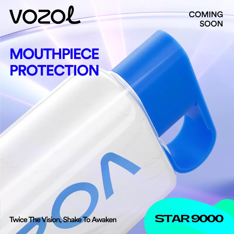 Vozol STAR 9000 Disposable Vape - 9000 Puffs - Blueberry Storm - Image 3