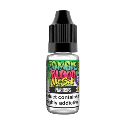 Zombie Blood Pear Drops Nic Salt Vape Juice - 10 Pack - Strength 20mg