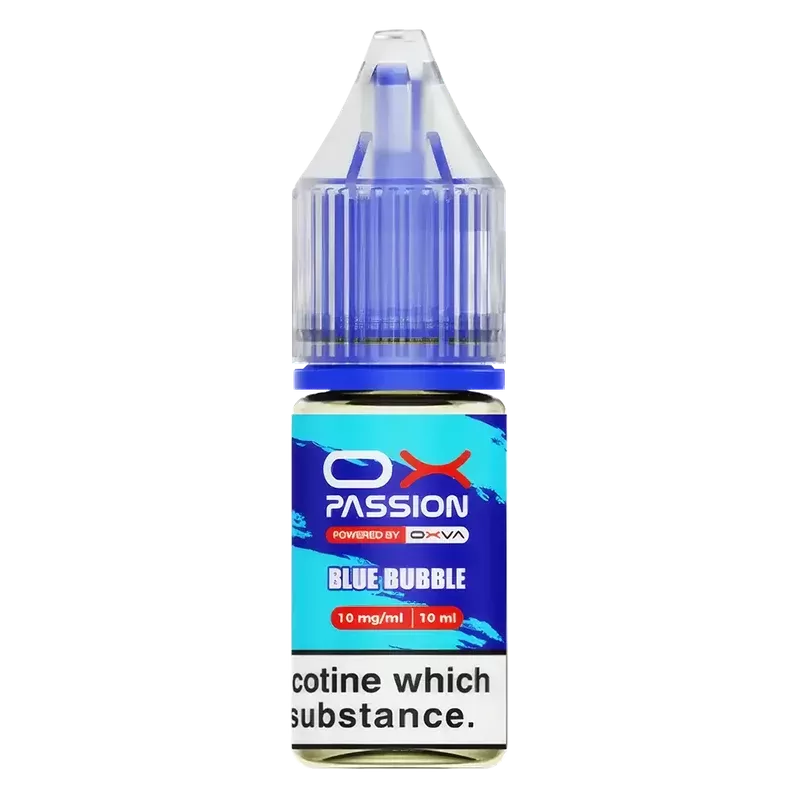 Ox Passion Blue Bubble Nic Salt E-Liquid by OXVA