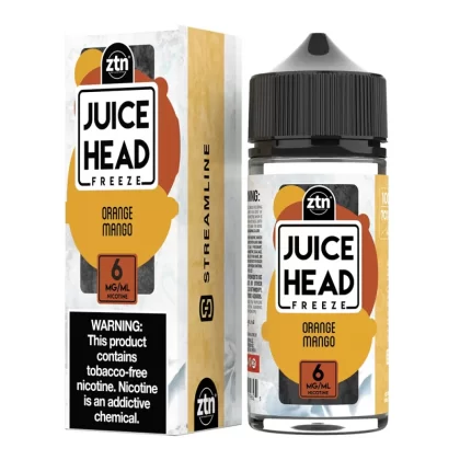 JUICE HEAD ZTN FREEZE – ORANGE MANGO 100ML - Vape Product, Vape Product