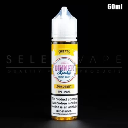 Dinner Lady – Lemon Sherbets Eliquid 60ml