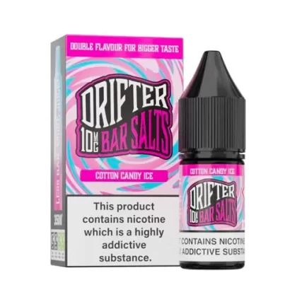Drifter Bar Salts Cotton Candy Ice Nic Salt - 10mg
