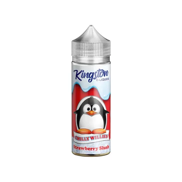 Kingston Chilly Willies 120 ml nikotinfreies Slush E-Liquid (70VG/30PG)