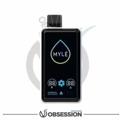 MYLÉ META 25K Disposable - Flavor#Frozen Mango>Watermelon Ice>Peach Ice>Cuban Tobacco>Ice Blueberry>Peach Mango>Strawberry Ice>Luch Ice>Iced Tropical Fruit>Pink Lemonade (7DF960)