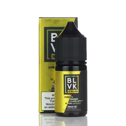 BLVK n’Yellow Salt Mango Green Apple Ice 30ml (50mg) - Vape Store