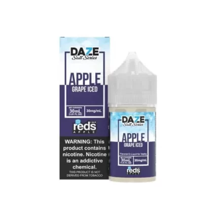 Reds Apple – Grape Iced Nic Salt E-Liquid 30ml - Vape Product; Vape Product, Vape Product (20E109)