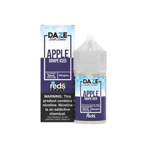 Reds Apple – Grape Iced Nic Salt E-Liquid 30ml - Vape Product; Vape Product, Vape Product (20E109)