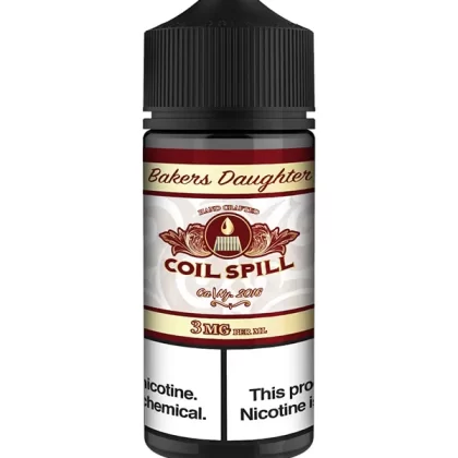 Coil Spill Baker's Daughter E-Liquid 120ml - 3mg (2 x Nic shots)
