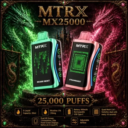 MTRX MX25000 - Raspberry Jam (BLK Series)