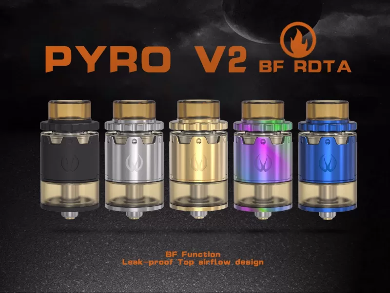 Vandy Vape Pyro V2 BF RDTA 2ML-4ML Tank Atomizer - Image 3