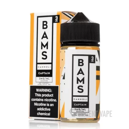 Captain’s Cannoli – Bam Bam’s Cannoli – 100mL