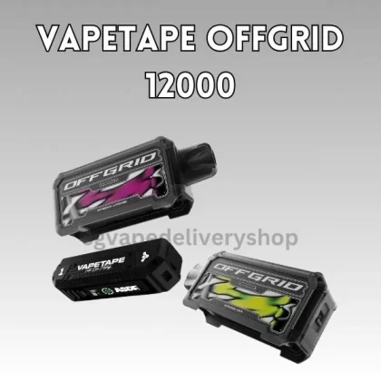 Vapetape Unplug/Offgrid 12000 Puffs - Guava Melon (Cartridge)