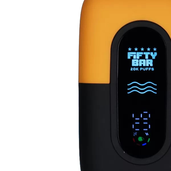 Fifty Bar V2 20K 20,000 Puffs Disposable Vape - 16ML - Raspberry Jam - Image 2