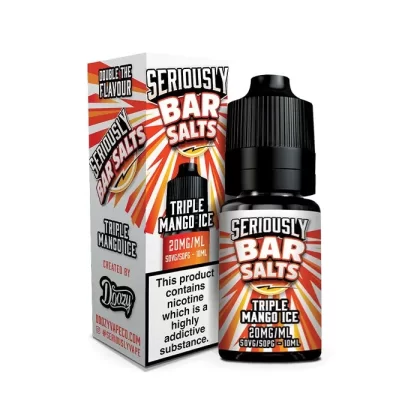 Seriously Bar Salts Triple Mango Ice 10ml Nic Salt E-Liquid