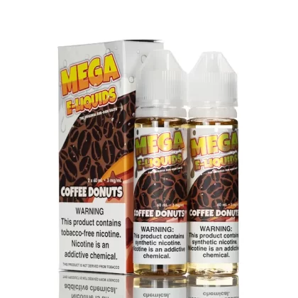 Mega E-Liquid - Coffee Donuts - 120mL - Eliquid.Com