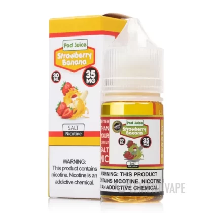 Strawberry Banana – Pod Juice – 30mL