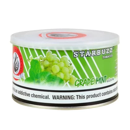 Starbuzz Grape Mint Classic Hookah Tobacco - Size#250g (EFDD71)
