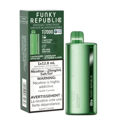 FUNKY REPUBLIC 7000 – CANTALOUPE APPLE ICE