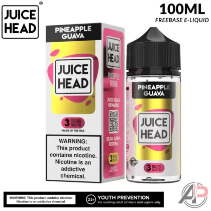 Juice Head Pineapple Guava E-Liquid 100mL