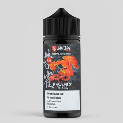 Shijin Vapor – Phoenix Tears V2 100mL Strawberry Custard - Vape Product, Vape Product (031968)