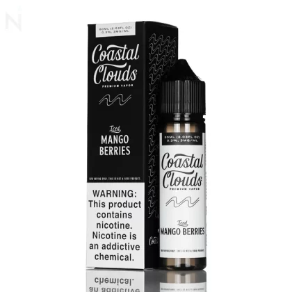 Coastal Clouds E-Liquid - Mango Berries ice - 60mL - 6mg