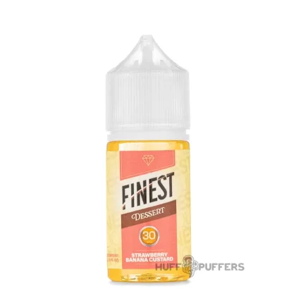 The Finest Salt – Strawberry Banana Custard 30mL - Nicotine Strength#30mg>50mg