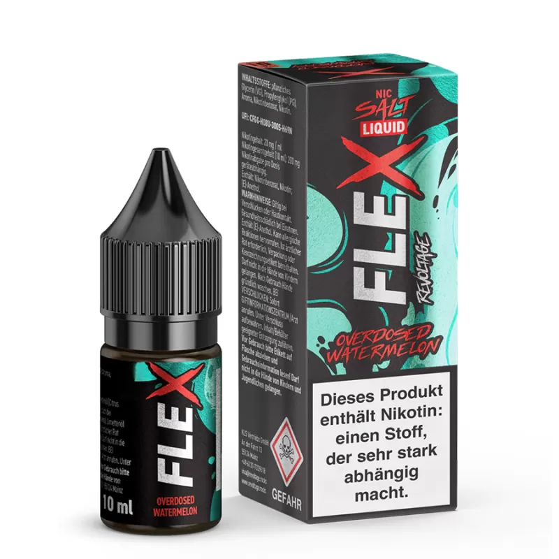 Revoltage Flex – Overdosed Watermelon - Nikotinfrei, 10mg/ml - Image 3