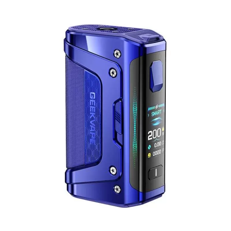 Geek Vape Aegis Legend 5 Vape Mod - Carbon Black, Twilight Blue