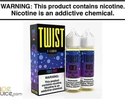 PURPLE GRAPE BY TWIST E LIQUID 120ML - Vapejuice
