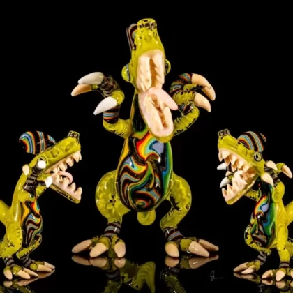 Amorphous Open Mouth Dino-Roswell : Small