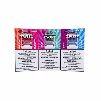 Twist bar Disposable Vape 10K Puffs ( 20MG Intense ) - Blueberry Sour Raspberry / Blueberry Ice / 20MG Intence