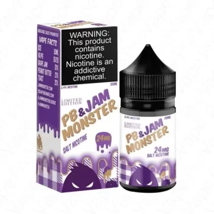 Jam Monster PB&J NTD Salts Grape - Eightvape