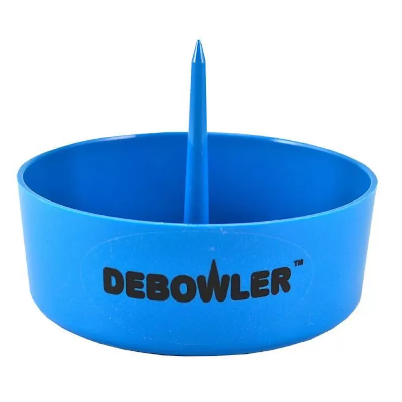 Debowler Ashtray w/ Cleaning Spike | 4 Inch - Debowler Green - Image 2