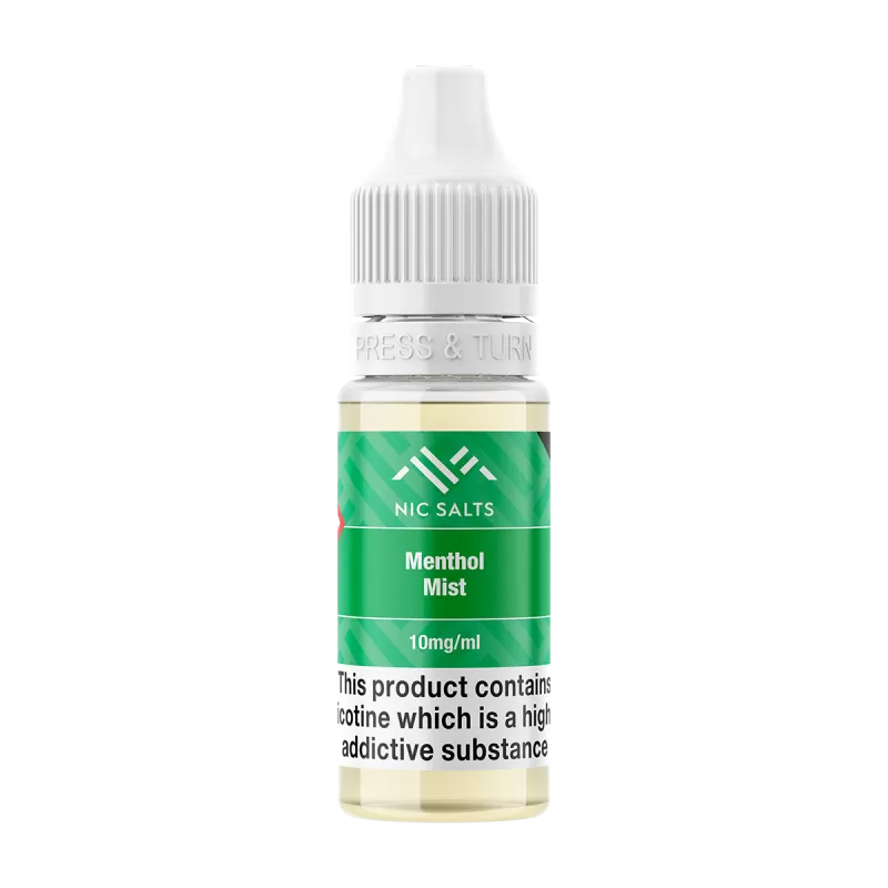 Menthol Mist Vapemate Nic Salt - 10ml - 10mg - Vape Product