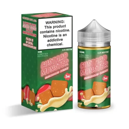 Gingerbread Crunch | Custard Monster | 100mL - Vape Product, Vape Product; Vape Product; Vape Product, Vape Product