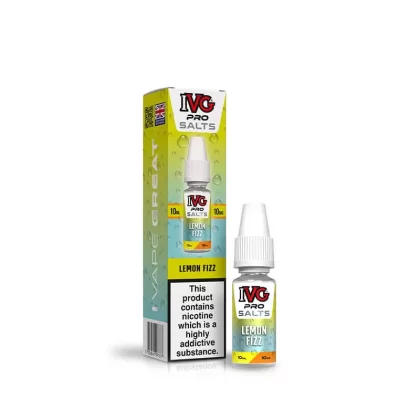 IVG Pro Salts Lemon Fizz 10ml E-Liquid - 10mg