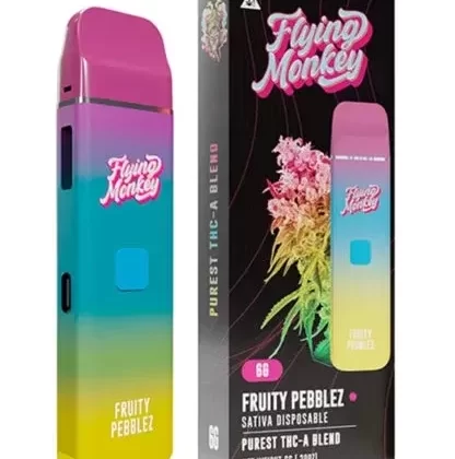 Fruity Pebblez Flying Monkey Purest THC-A Blend Disposable 6G