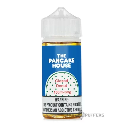 Pancake House – Glazed Donut 100mL - Nicotine Strength#3mg>6mg