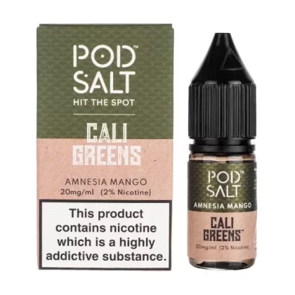Amnesia Mango Nic Salt E-Liquid by Pod Salt - Vape Product