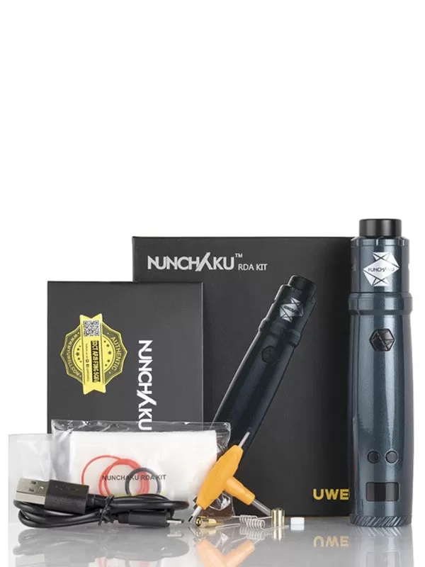 Uwell Nunchaku RDA Kit - Green, Red - Image 2