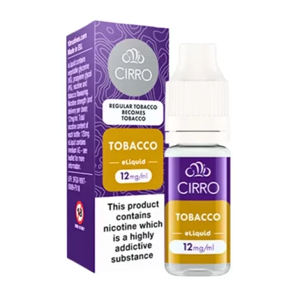 Tobacco E-Liquid by Cirro (10ml) - 6mg