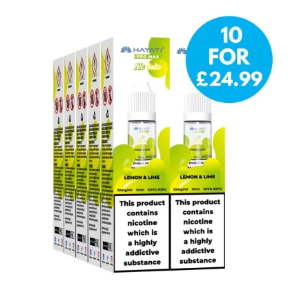 Box Of 10 – 10mg Hayati Crystal Pro Max Nic Salts 10ml - Vape Co