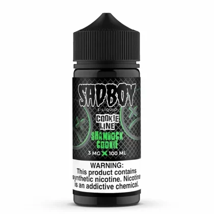 Sadboy Shamrock Cookie Mint E-Liquid 100mL 70VG