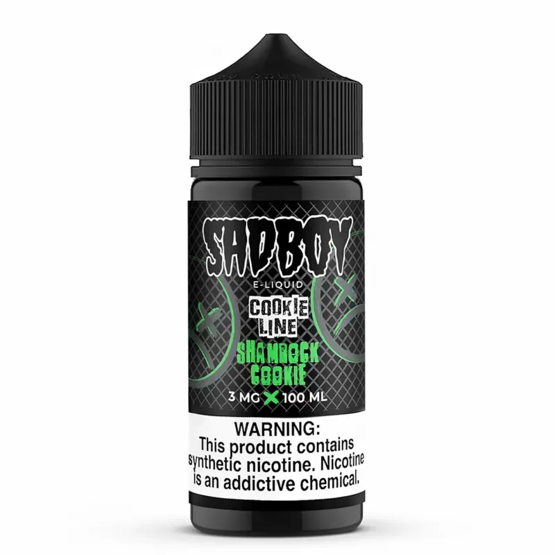 Sadboy Shamrock Cookie Mint E-Liquid 100mL 70VG